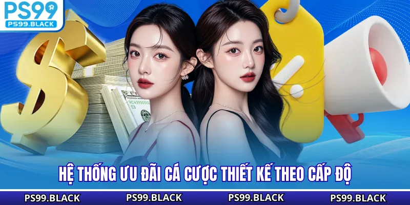 Hệ thống ưu đãi cá cược thiết kế theo cấp độ